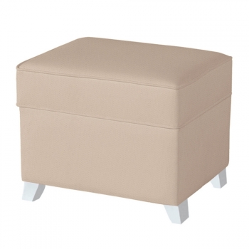 Пуфик с ящиком Micuna Foot Rest White — Honeycomb Beige