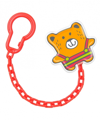 Держатель для пустышки Happy Baby — Red