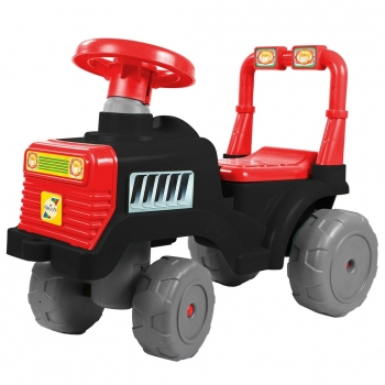 Каталка RT Трактор В — черно-красный