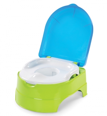 Горшок 2 в 1 Summer Infant My Fun Potty — салатово-голубой