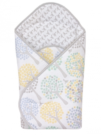 Одеяло-конверт Ceba Baby — Magic Tree Blue