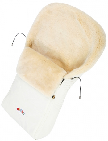 Детский конверт из медицинской овчинки «Кроха» Classic XI — Milk XI