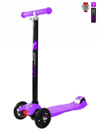 Самокат Y-SCOO maxi A-20 Simple — violet
