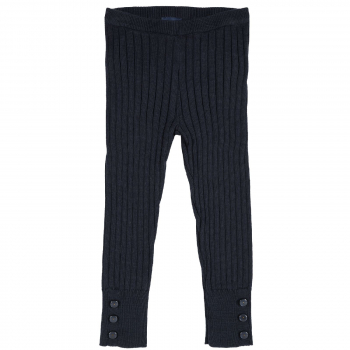Леггинсы вязаные Chicco, декор пуговицы, цвет тёмно-синий — Темно-синий, р.104