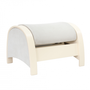 Кресло для кормления ООО "Мебель Импэкс Опт" пуф Milli Fly — Дуб шампань, ткань Verona Light Grey