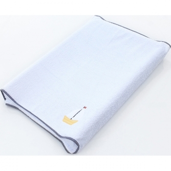 Простынь Ceba Baby на резинке на пеленальный матрасик 50x80 см — Marine Blue