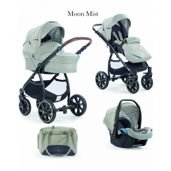 Коляска 3 в 1 Noordi Polaris Compfort — Moon Mist
