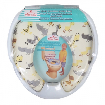Сиденье для унитаза Baby Care c ручками детское РМ 2399 — Белый