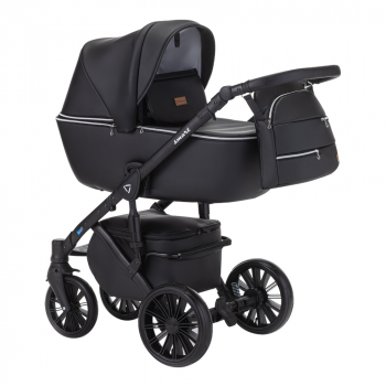 Коляска 2 в 1 DeLorean Smart — Black
