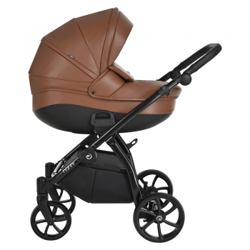 Коляска 2 в 1 Tutis Nanni Кожа (2023) — Кожа Camel