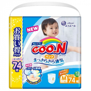 Подгузники-трусики Goon 6-12 кг 74 шт. (M)