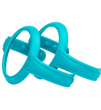 Ручки-держатели для детских бутылочек и поильников Everyday Baby — бирюзовые