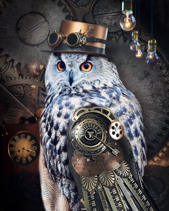 Картина по номерам ТМ Цветной 40х50 на подрамнике, арт. PG — PG0002 Хранитель времени