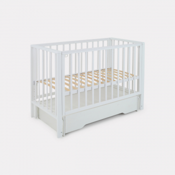 Детская кроватка RANT BERGEN маятник 120*60 — Cloud White
