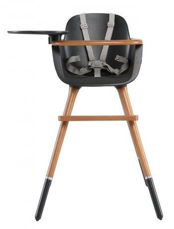 Стульчик для кормления Micuna OVO T-1771 Plus One — Anthracite Grey/Mahogany