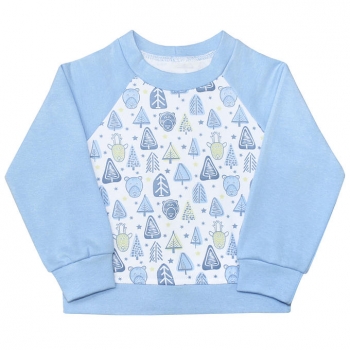 Фуфайка с рукавом реглан Веселый Малыш 