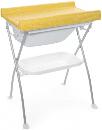 Пеленальный столик с ванночкой Chicco Bubble Land — Saffron