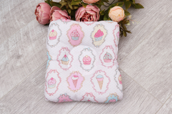 Подушки для малыша Amarobaby для кормления и сна пироженки — розовый