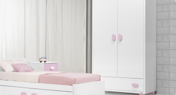 Детская кроватка-трансформер Trama Branco Mate/Malva серия Combi XL —  3