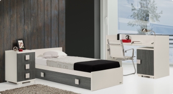 Детская кроватка-трансформер Trama Pino Blanco/Perla серия Combi Prime — 2