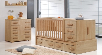 Детская кроватка-трансформер Trama Cerezo серия Combi Prime — 1