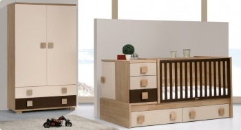 Детская кроватка-трансформер Trama Cerezo/Terras серия Combi Prime — 1