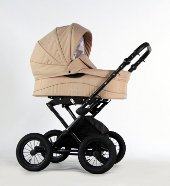 Коляска для новорожденных Retrus Via Len — (14) бежевый лен