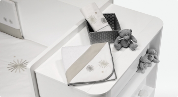 Комплект постельного белья Trama Cinza серия Trendy —  2