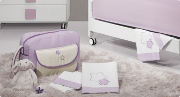 Комплект постельного белья Trama Fantasy Malva серия Basic — 3