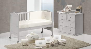 Комплект постельного белья Trama Classic Bear Cinza серия Classic — 1