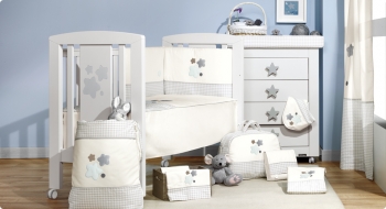 Комплект постельного белья Trama Star Cinza серия Look — 1