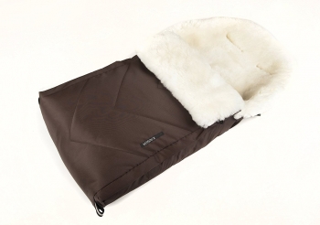 Меховой конверт Kaiser DUBLAS  — Brown/White