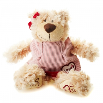 Мягкая игрушка Maxi Toys Мишка Миа — в Одежде