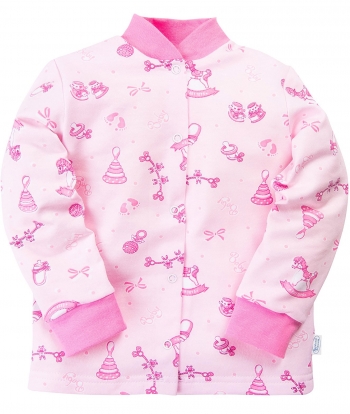 Кофточка с воротничком-шалькой Веселый Малыш 