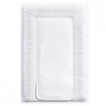 Покрывало (матрасик) Funnababy для пеленания 50х80 см — Premium Baby White