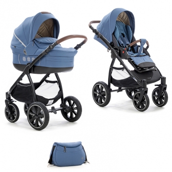 Коляска 2 в 1 Noordi Fjordi Sport NB+ — Ensign Blue 854