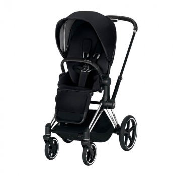 Прогулочная коляска Cybex Priam III (шасси Chrome Black) — Premium Black