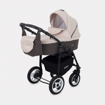 Коляска 3 в 1 RANT DREAM — 05 коричневый-бежевый