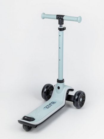 Самокат (кикборд) трехколёсный Amarobaby, Blaze — Мятный