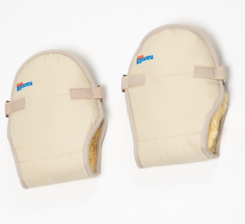 Меховая муфта для рук на коляску Ramili Mite  — Beige