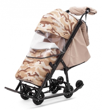 Санки-коляска Pikate Compact Military