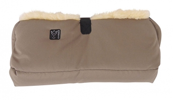 Меховая муфта для рук Kaiser Big Double — Mud
