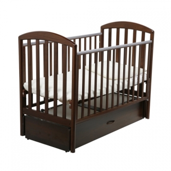 Детская кроватка Papaloni (Папалони) Джованни Маятник —  шоколад
