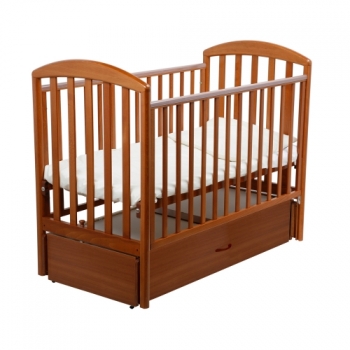 Детская кроватка Papaloni (Папалони) Джованни Маятник —  орех