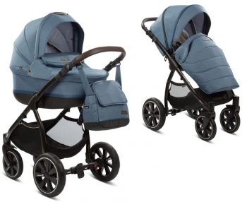 Коляска 2 в 1 Noordi Sole Sport New — Denim 830