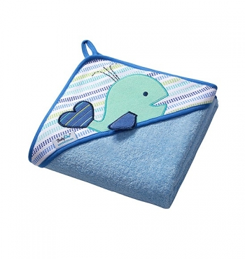 Полотенце BabyOno Soft (100x100 см) — Голубой