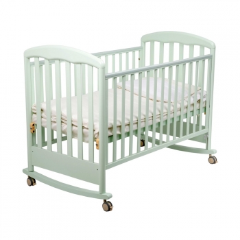 Детская кроватка Papaloni (Папалони) Венеция —  салатовый
