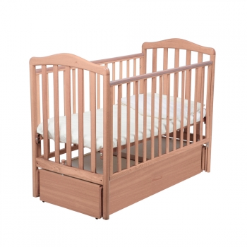 Детская кроватка Papaloni (Папалони) Винни Маятник —  натуральный