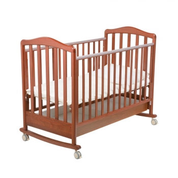 Детская кроватка Papaloni (Папалони) Винни качалка —  черешня