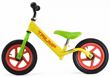 Беговел Triumf active AKB-1209W — желтый